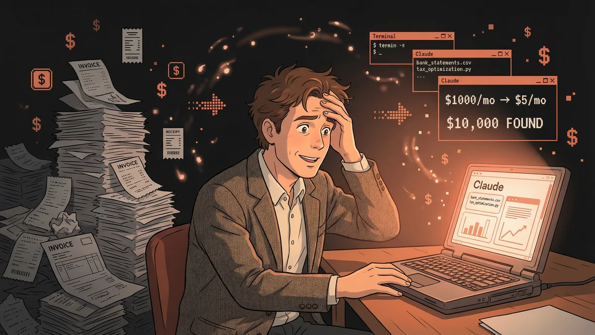 Hero image for Money Moves: 2 People Who Replaced Expensive Services with AI