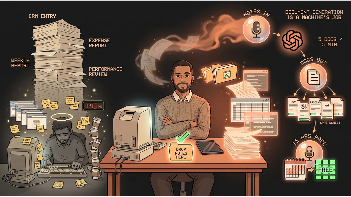 Hero image for When AI Ate the Paperwork