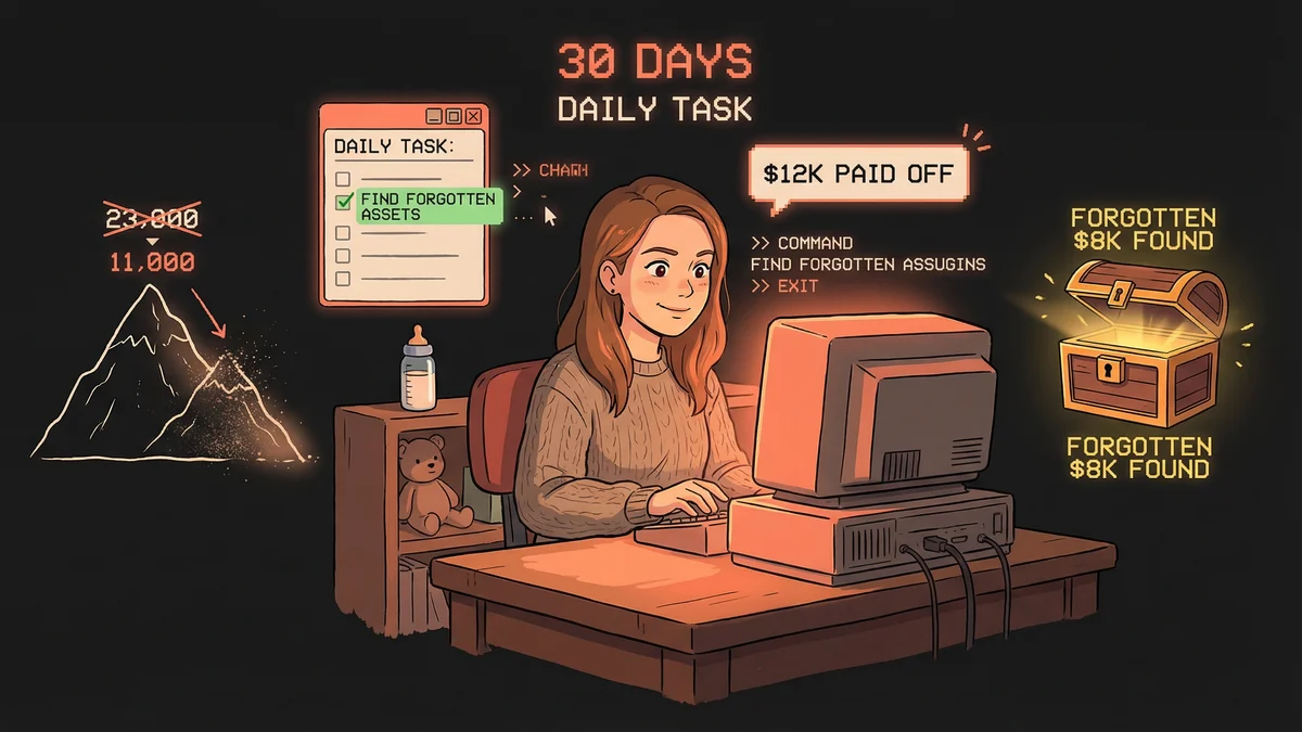 Hero image for AI Debt Payoff Strategy: How ChatGPT Helped Pay Off $12,000 in 30 Days