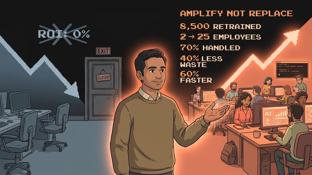 Hero image for AI Layoffs Didn't Boost ROI. Here's What Did.