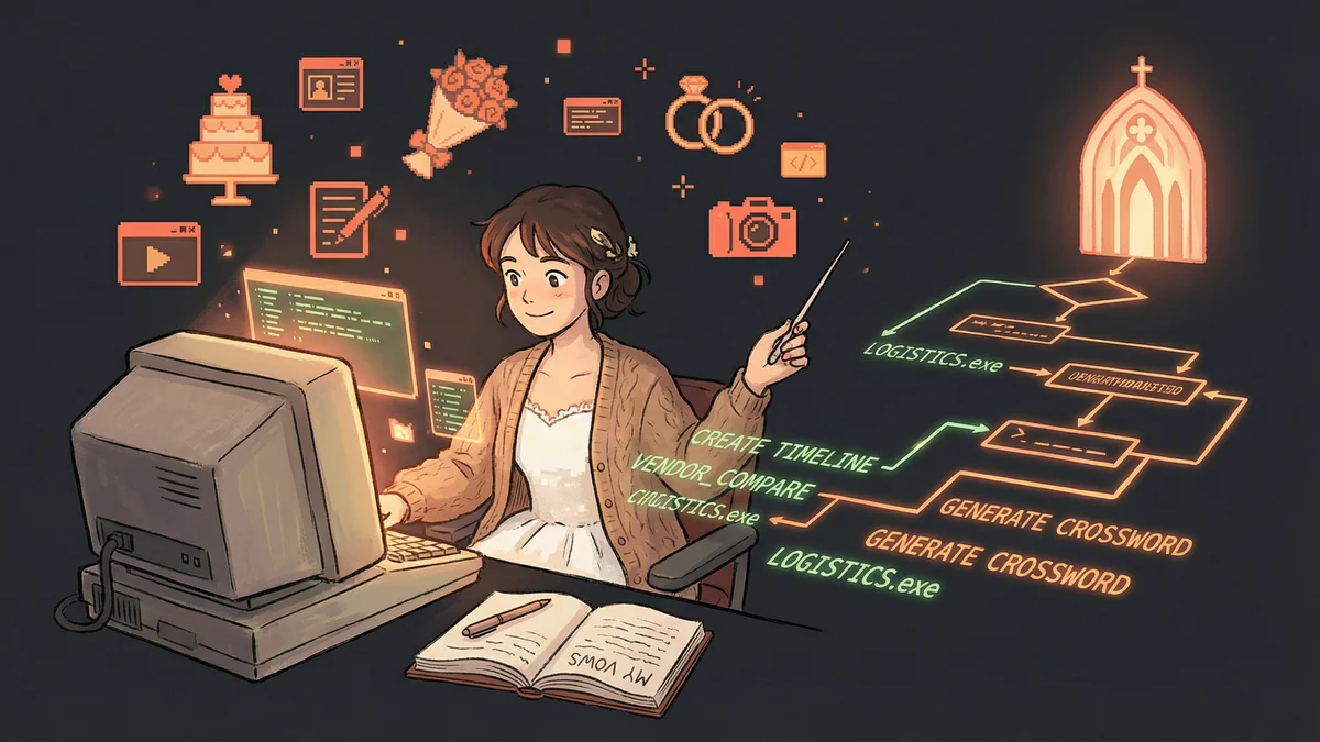 Hero image for AI Wedding Planning: How ChatGPT Created a Complete Wedding Timeline in 1 Hour