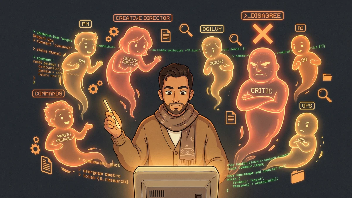 Hero image for 8 AI Agents Replaced His Brand Agency — Including the Critic