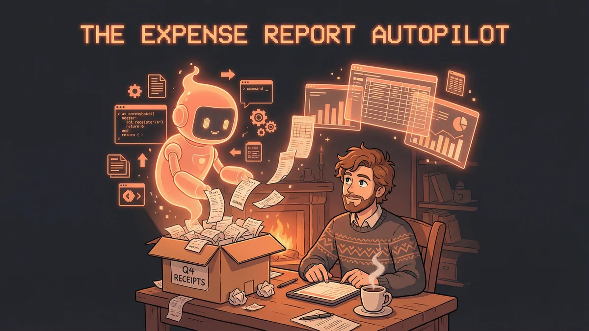 Hero image for AI Expense Report Automation: 200 Receipts Processed in 1 Hour