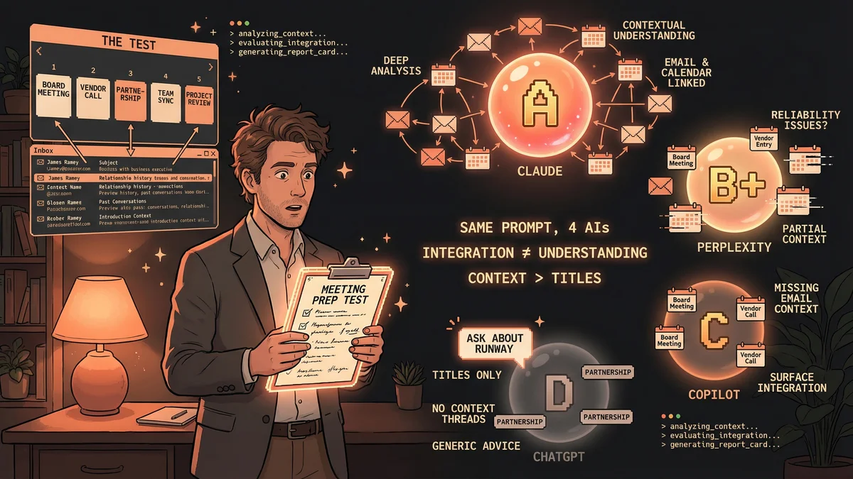 Hero image for 4 AI Assistants, Same Task: Which One Actually Helps?