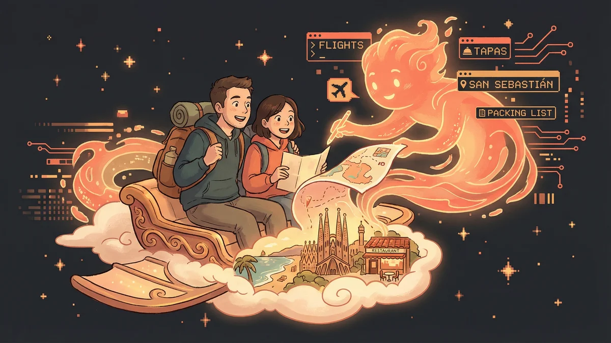 Hero image for AI Travel Planning: How ChatGPT Helped Plan a Perfect Spain Honeymoon in Hours