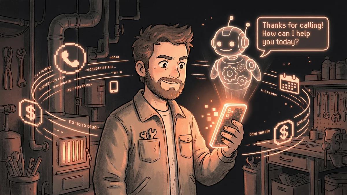 Hero image for AI Phone Answering for HVAC: $2-3K Monthly Revenue Recovered