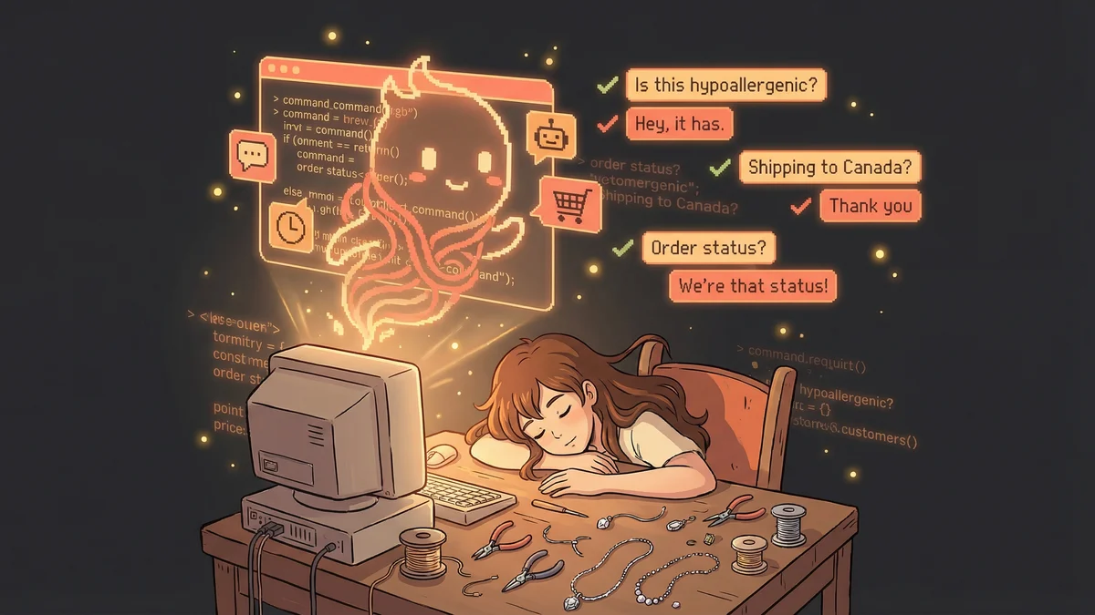 Hero image for AI Chatbot for E-commerce: How One Shopify Store Increased Conversions 25% with 24/7 Support