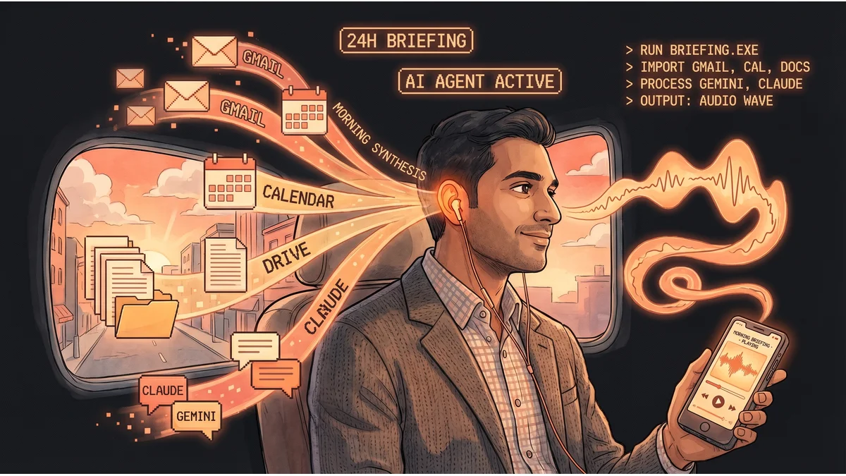 Hero image for The AI Morning Briefing That Reads Your Whole Company