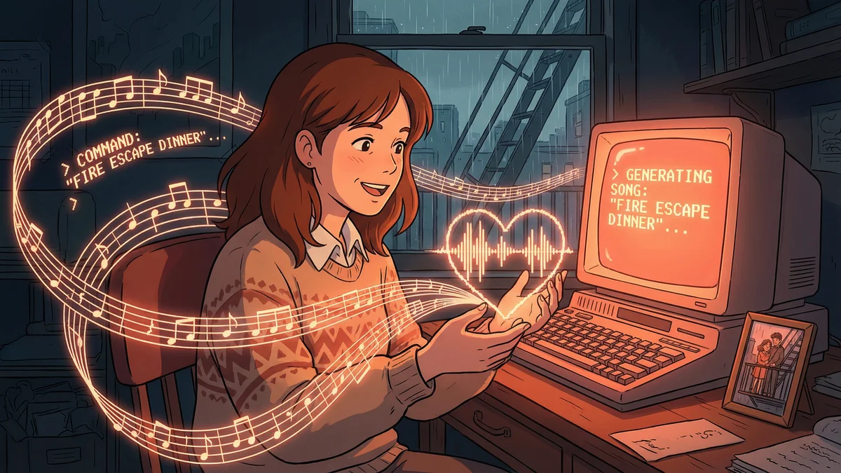 Hero image for AI Song Generator for Non-Musicians: Creating a Personal Anniversary Song with Suno AI