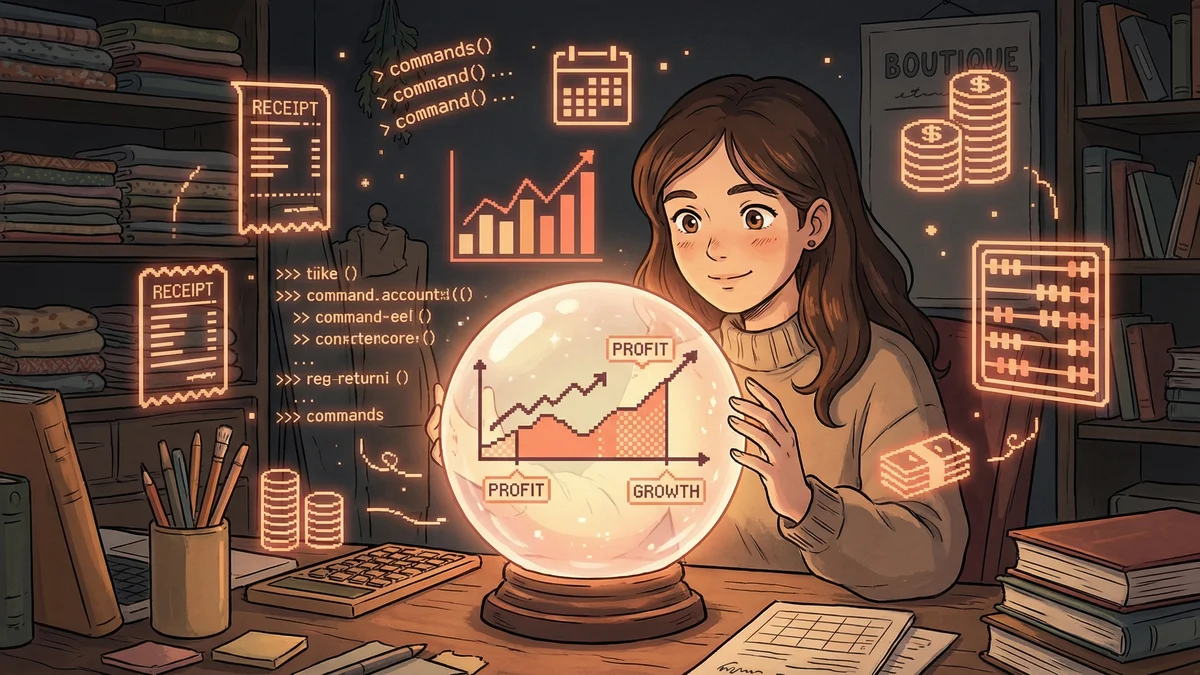 Hero image for AI Bookkeeping for Small Business: How QuickBooks AI Ended Financial Anxiety