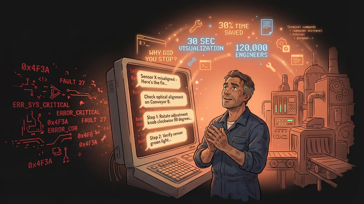 Hero image for Siemens Industrial Copilot: How Microsoft Azure OpenAI Powers Factory Floor AI