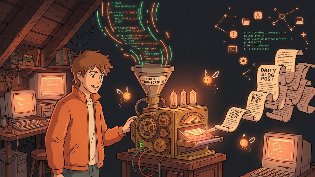 Hero image for Automated AI Blog: How a Non-Coder Built a Self-Publishing Content System