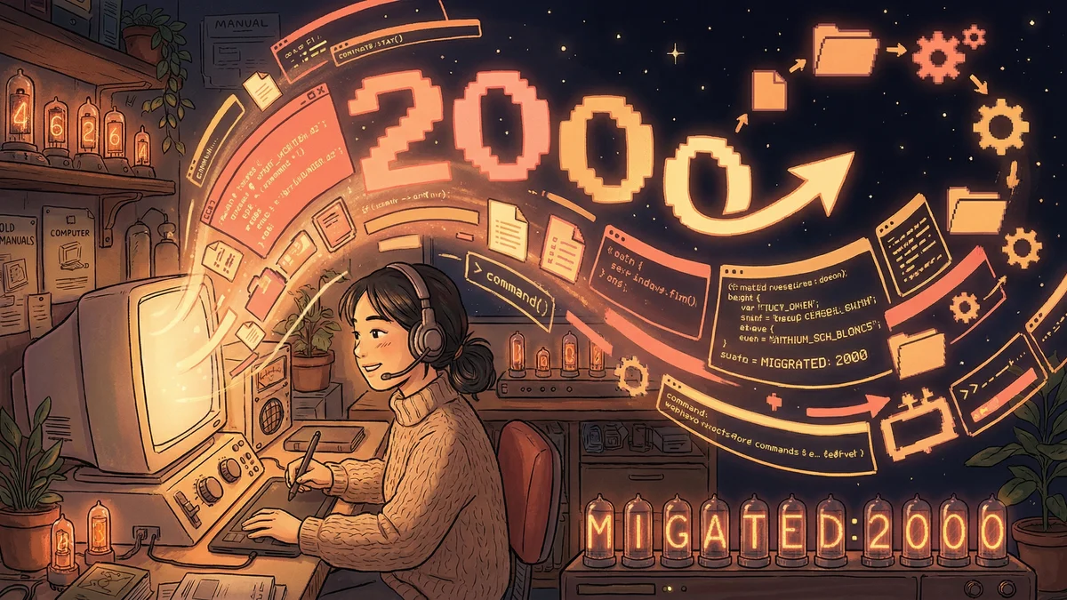 Hero image for AI Code Migration: 2,000 Files Processed in One Day with Claude Code