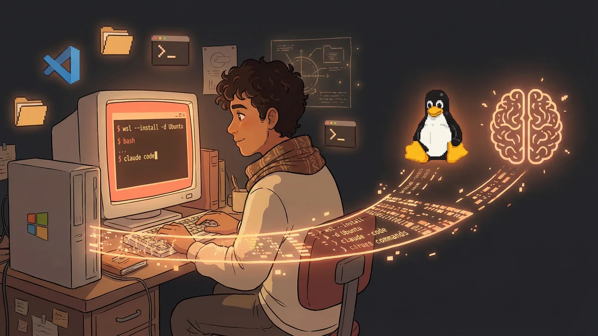 Hero image for Running Claude Code on Windows: WSL Setup for Full AI Capabilities