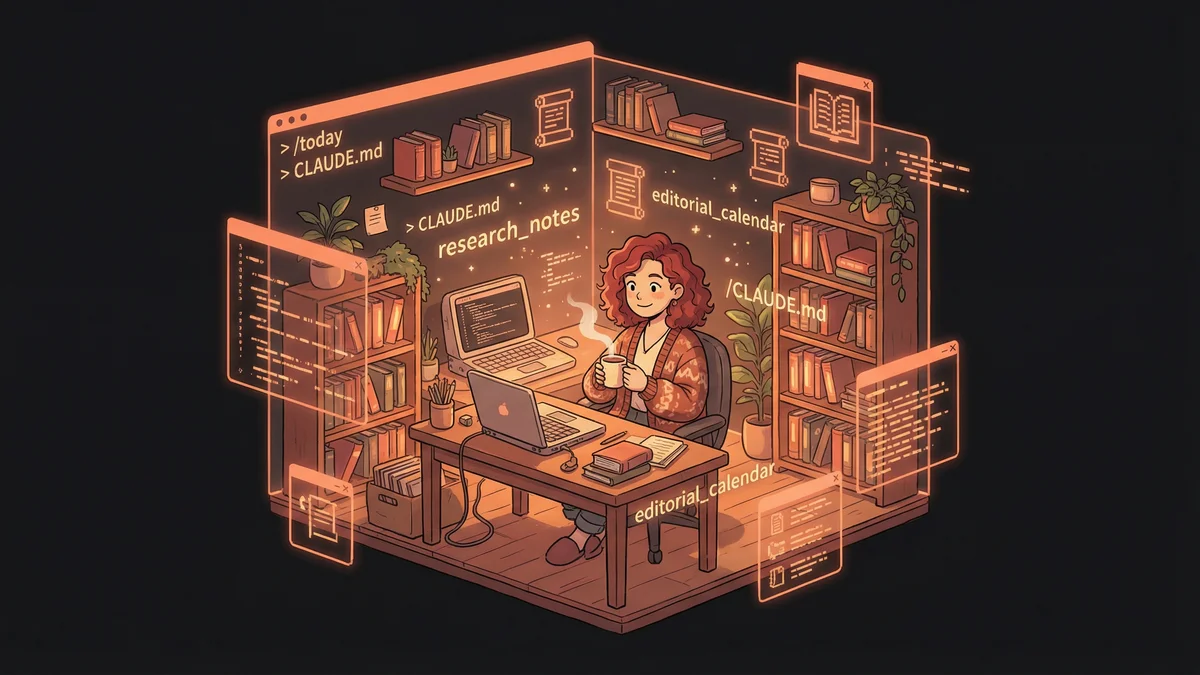 Hero image for Claude Code for Writers: How to Build an AI Writing Assistant That Remembers You