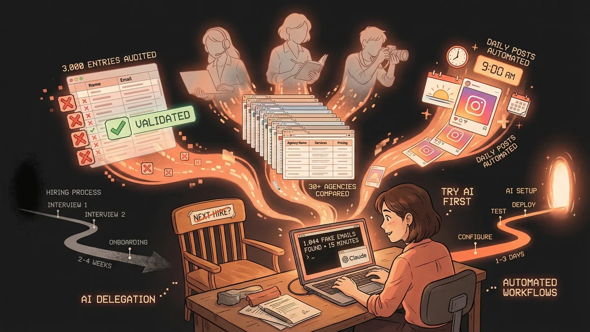 Hero image for Three Tasks That Stopped Needing Humans