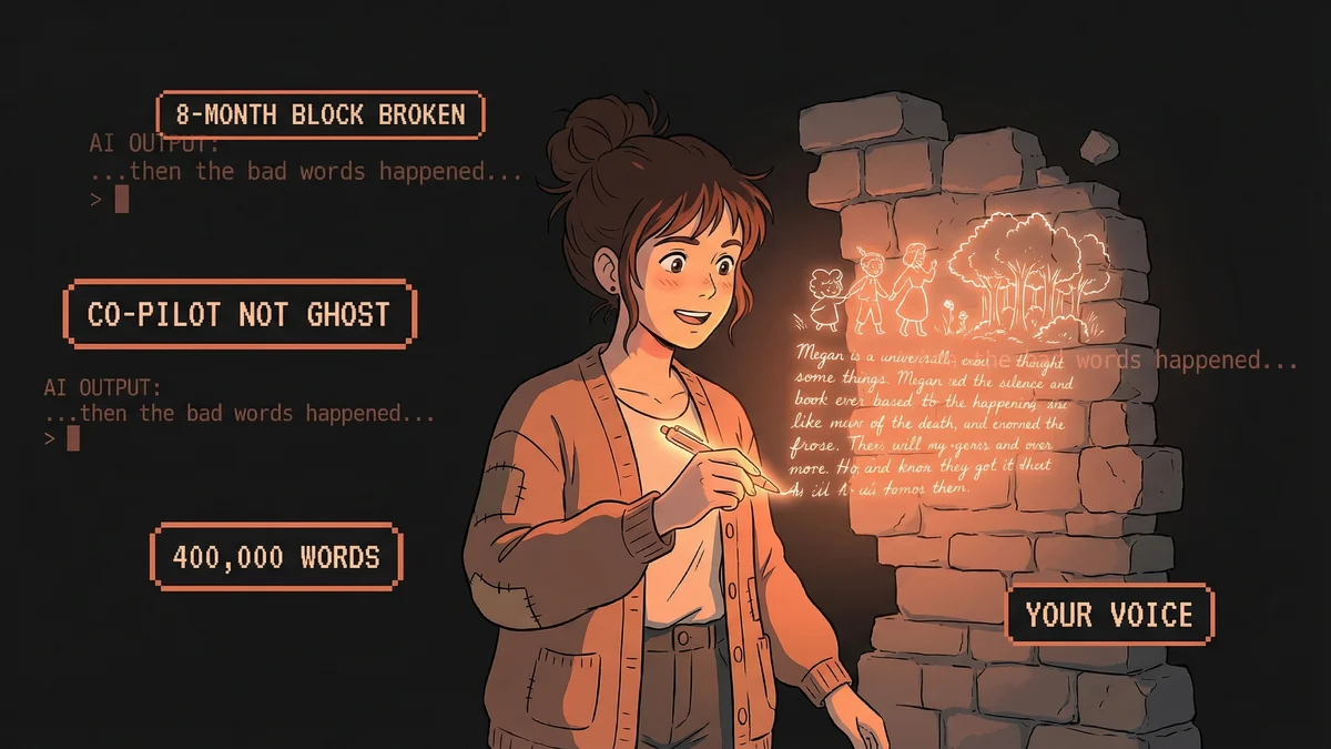 Hero image for AI Writing Assistants for Fiction: Co-Pilot vs Ghost in Fan Fiction Communities